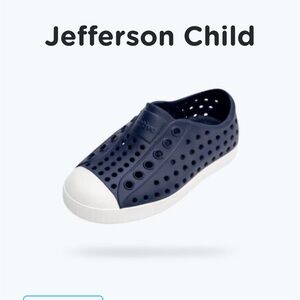 Native Shoes Blue and White Water Shoes Slip-On Comfort